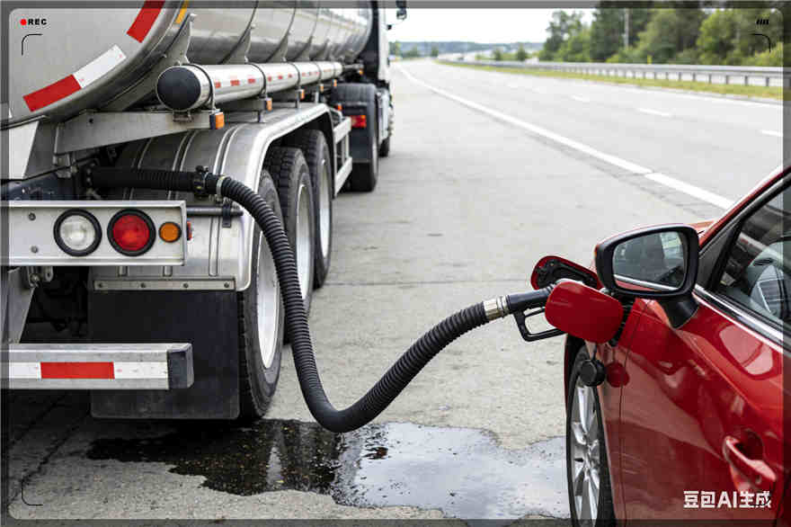 阎良区汽车救援送水案例